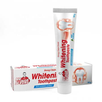 120g de dentif de dentifrice de blanchiment des dents de la menthe